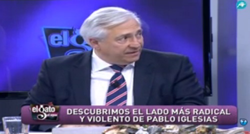 Julio Ariza: ‘Pablo Iglesias es un peligro público’