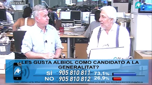 Xavier García Albiol, candidato del PP en Cataluña