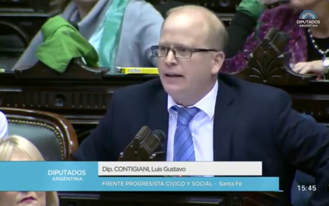 Diputado Contigiani Luis Gustavo – Sesión 13-06-2018 – PL
